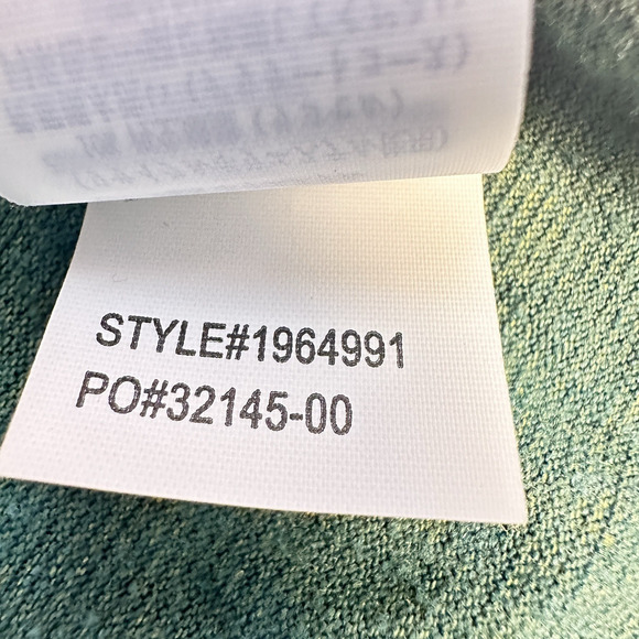 Prana Top Women's sz XS Cozy Up Ringer Tee Striped Colorblock Hemp Blend - Picture 5 of 7